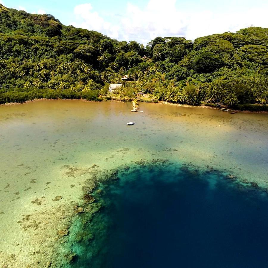 Huahine Manta Lodge Avec 4X4 Optionnel Haapu Bagian luar foto